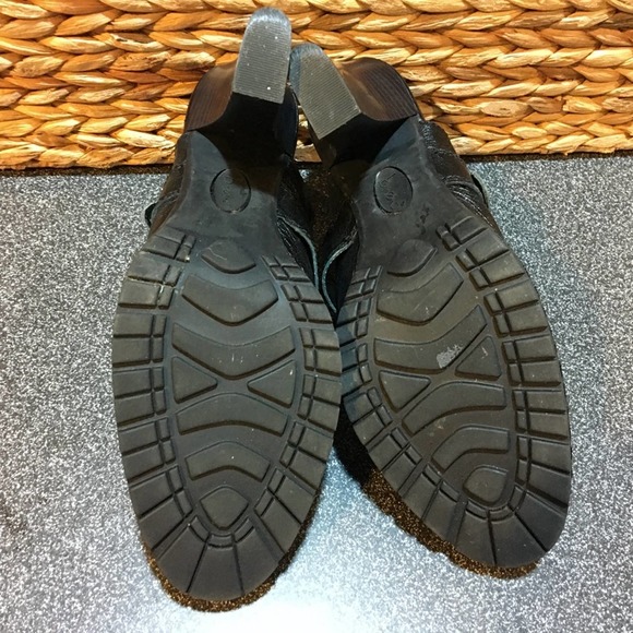 B.O.C. Black Clogs with Buckle Detail - Picture 8 of 8